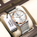 Poedagar 930 Mens Luxury Luminous Wristwatch Rose
